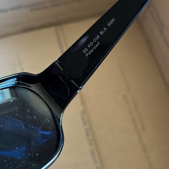 Solar Shield Fits Over Polarized Sunglasses Black M/L - Picture 8 of 9